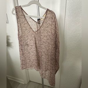 BCBG Generation Asymmetrical Top Tan Size Xs